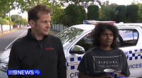 The homeowners told how they tried to convince the alleged intruders not to steal their car.