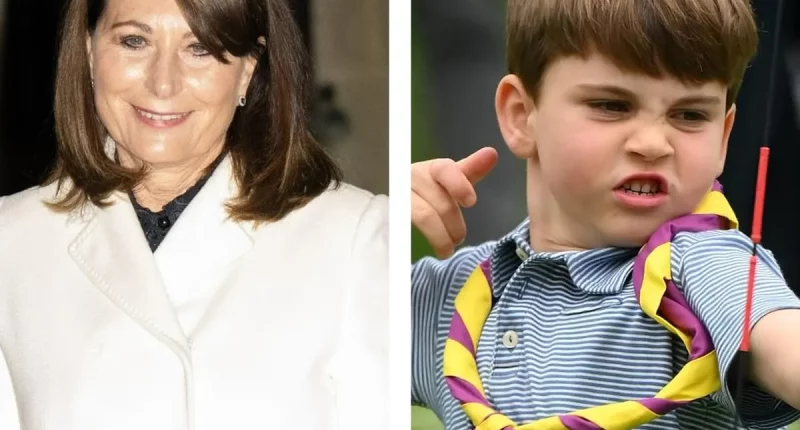 The 6 Words Naughty Prince Louis Had for Kate's Mom When She Asked Him to Do Something He Didn't Want To
