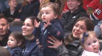 The late Johnny Gaudreau's son is serenaded by Blue Jackets fans on his first birthday in touching scene in Columbus