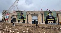 Thousands of people attend the funeral of late Hezbollah leader Nasrallah 5 months after his death