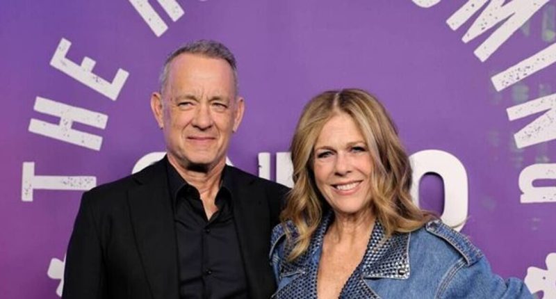 Tom Hanks and Rita Wilson 'storm out' of SNL 50th anniversary concert