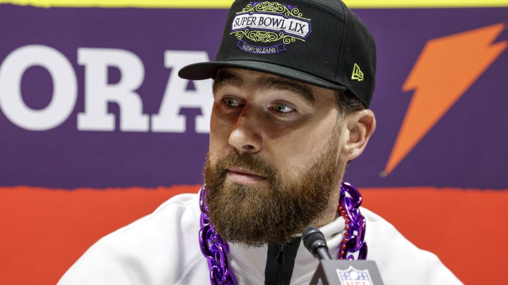 Travis Kelce Gushes Over Brittany Mahomes' BFF Trump Attending 2025 Super Bowl