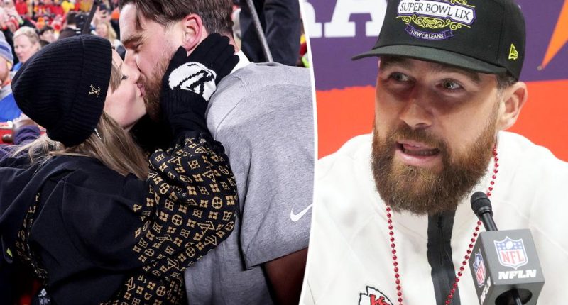 Travis Kelce plays coy about Taylor Swift proposal plans ahead of Super Bowl 2025