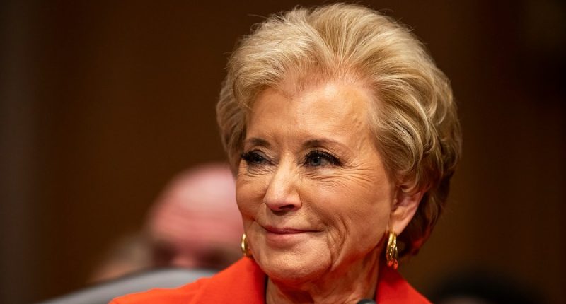 Trump Education pick Linda McMahon clears committee, heads to full Senate