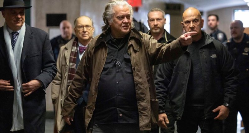 Trump ally Steve Bannon pleads guilty and avoids jail time in border wall fraud case