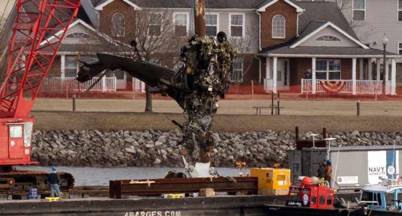 Trump blames 'obsolete' US air traffic control system for the plane and chopper collision near DC