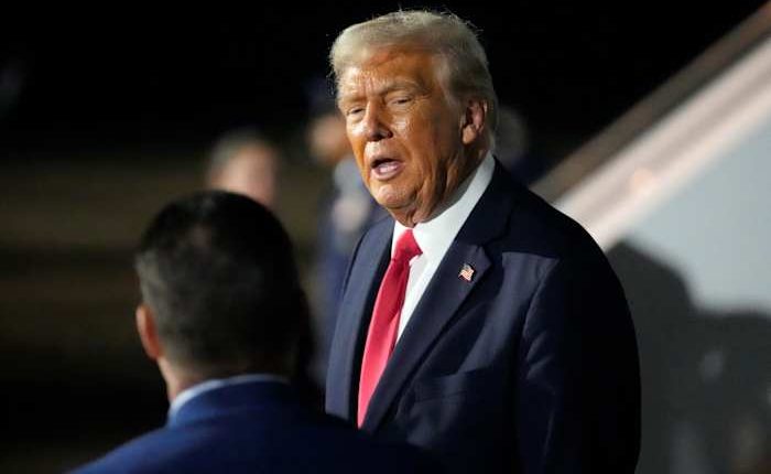 Trump says no right of return for Palestinians in Gaza under his plan for US 'ownership'