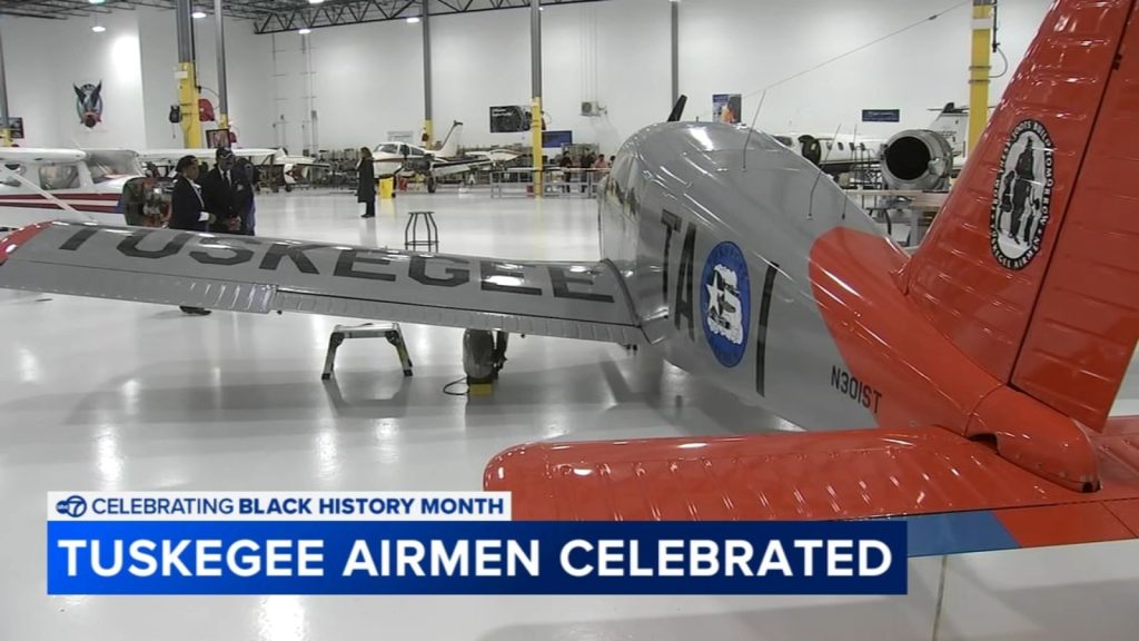 Tuskegee Airmen Day at Chicago Aviation Institute of Maintenance teaches students about World War II fighters' contributions