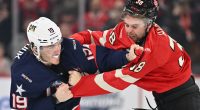 U.S.-Canada hockey game starts with 3 fights in 9 seconds