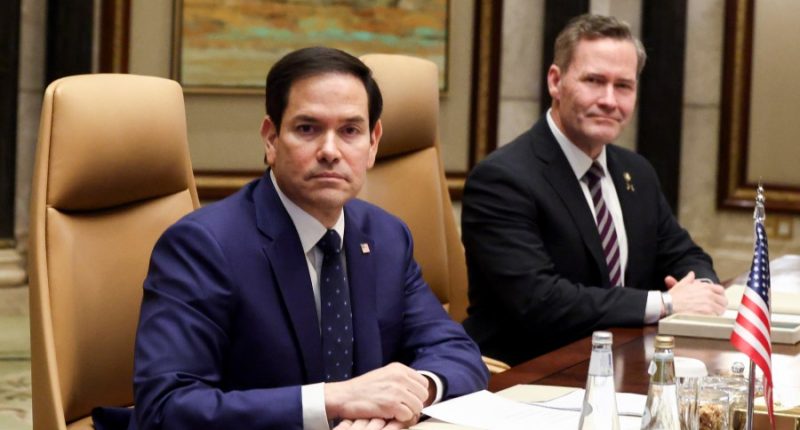 Ukraine not included in peace talks as Rubio meets with Russian officials