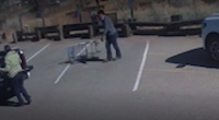 Video: New Mexico mayor drops shopping carts in parking spot causing controversy