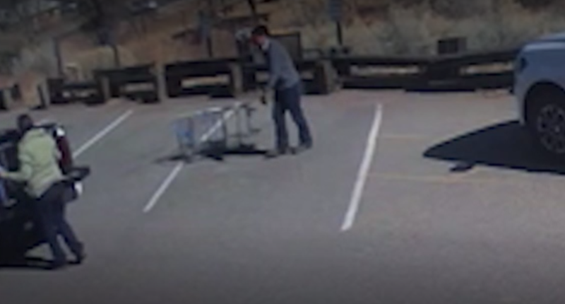Video: New Mexico mayor drops shopping carts in parking spot causing controversy