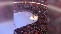 Watch: Fans boo US national anthem at NHL game in Canada 