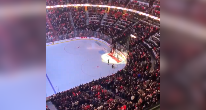 Watch: Fans boo US national anthem at NHL game in Canada 
