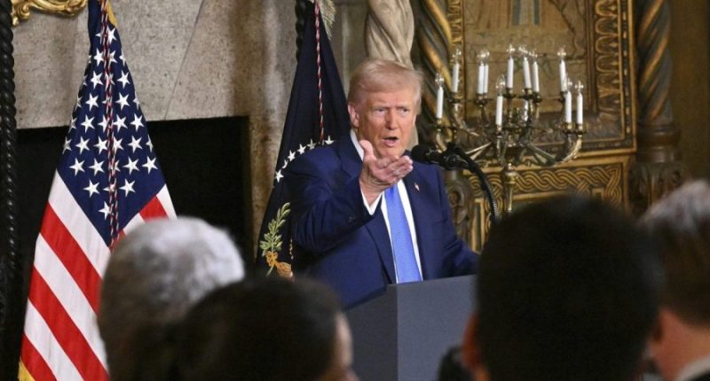 Watch: Trump gives remarks at Saudi-led investors conference in Miami