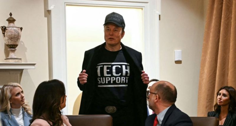 Watch live: Elon Musk attends Trump’s first Cabinet meeting