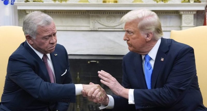 White House acknowledges disagreement with Jordan over relocating Palestinians