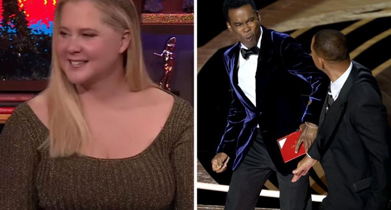 ‘WWHL’: Amy Schumer Advises Conan O’Brien To “Make Sure There’s No Beef  With People Like Chris Rock And Will Smith” Before Hosting The Oscars