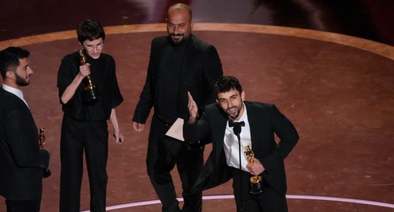 'No Other Land' Oscar winners call for a different path on Israeli-Palestinian conflict