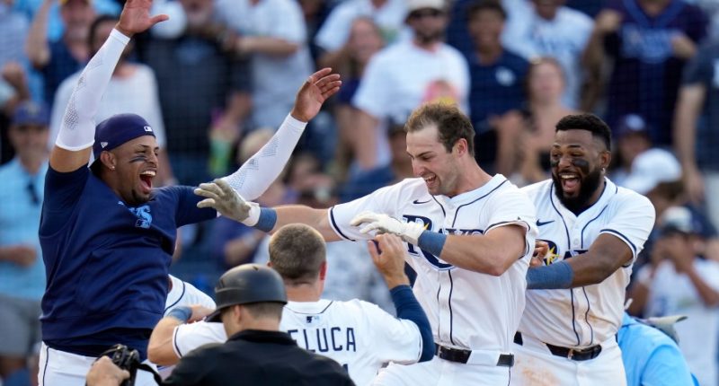 9th-inning homer lifts Rays over Rockies 3-2 in Steinbrenner Field opener
