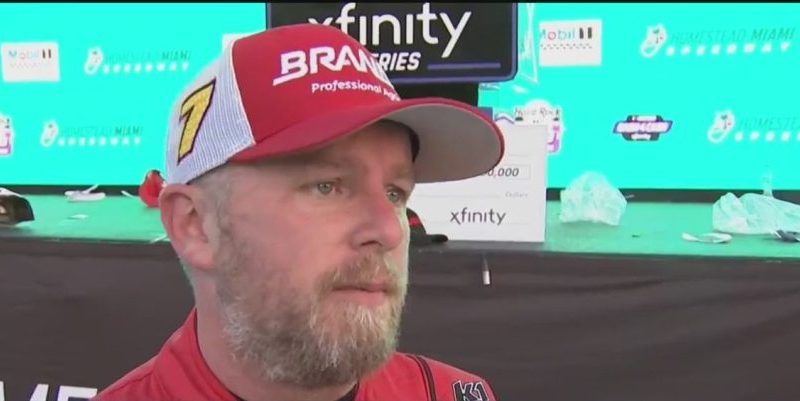Allgaier wins Xfinity race in Homestead after Larson’s setback