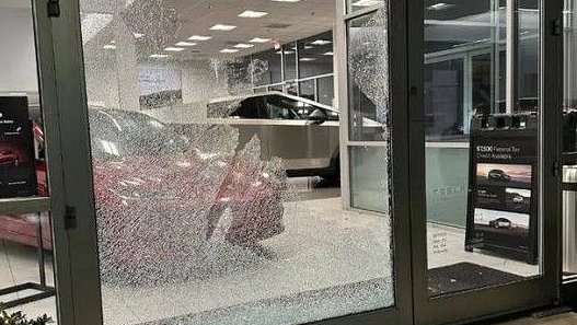 Anti-Musk demos grow across US as protestors attack Tesla showrooms