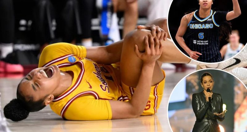 Basketball world gutted by JuJu Watkins' scary knee injury