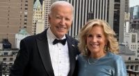Bidens date night at opening of Denzel Washington's Broadway Othello