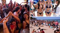 Bikini-clad spring-breakers fail US citizenship questions in wild video