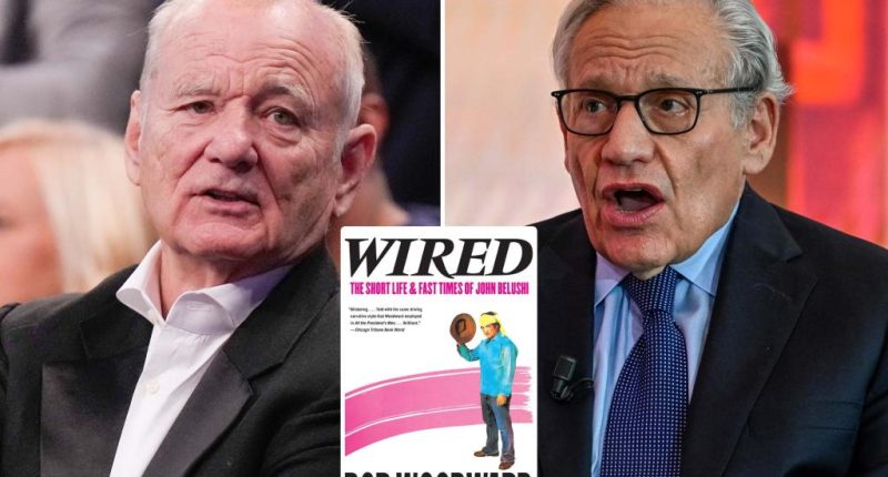 Bill Murray, Bob Woodward share 'tense' words over John Belushi book