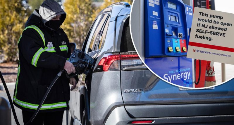 Bill to allow people to pump their own gas introduced for second time in New Jersey