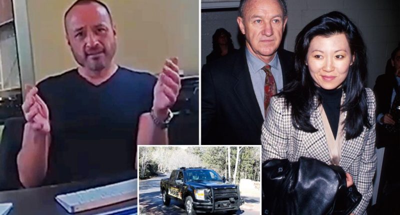 Bodycam footage reveals wife feared being followed