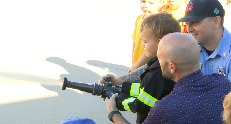 Born on a boat: Clearwater boy reunites with first responders who delivered him