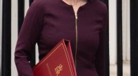 Rachel Reeves, Chancellor of the Exchequer, leaving 11 Downing Street.
