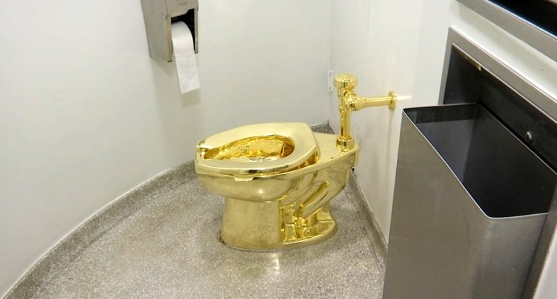 British man convicted in $6 million gold toilet heist