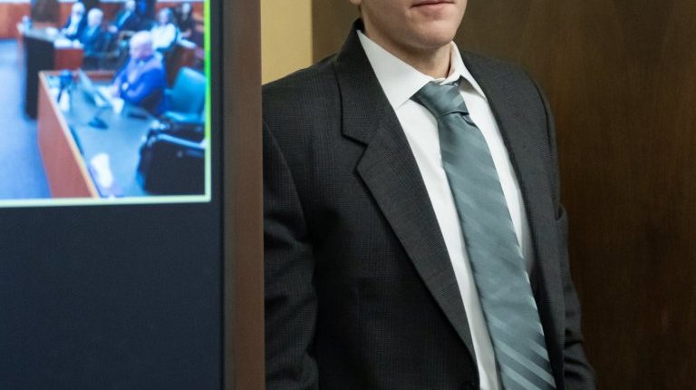 Bryan Kohberger at a pre-trial hearing.