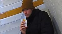 Suspect Luigi Mangione at a McDonald's.