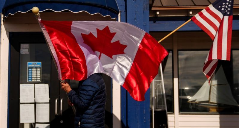 Caught in the middle, this quaint US exclave is grappling with Trump's trade war with Canada