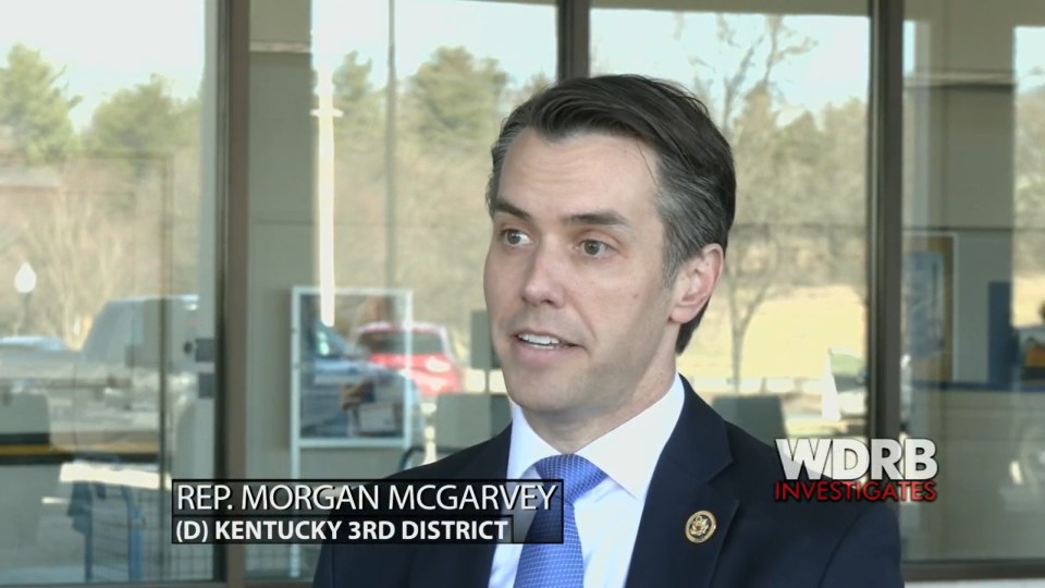 Rep. Morgan McGarvey (D) Kentucky 3rd District in interview.