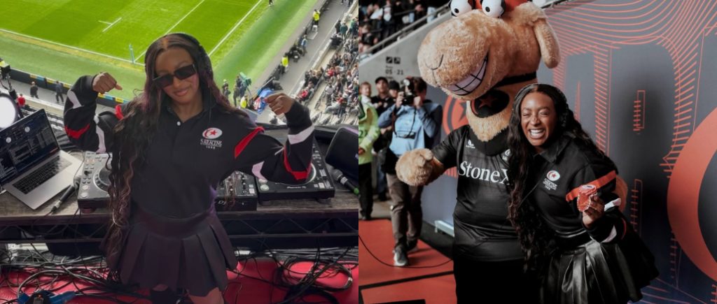 DJ Cuppy Thrills After Performing For 62,000 Fans At Tottenham Hotspur Stadium -