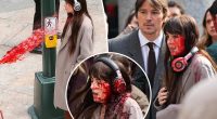 Dakota Johnson, Josh Hartnett film ‘Verity’ in bloody NYC set photos