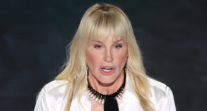 Daryl Hannah takes a swipe at Trump with political statement at Oscars