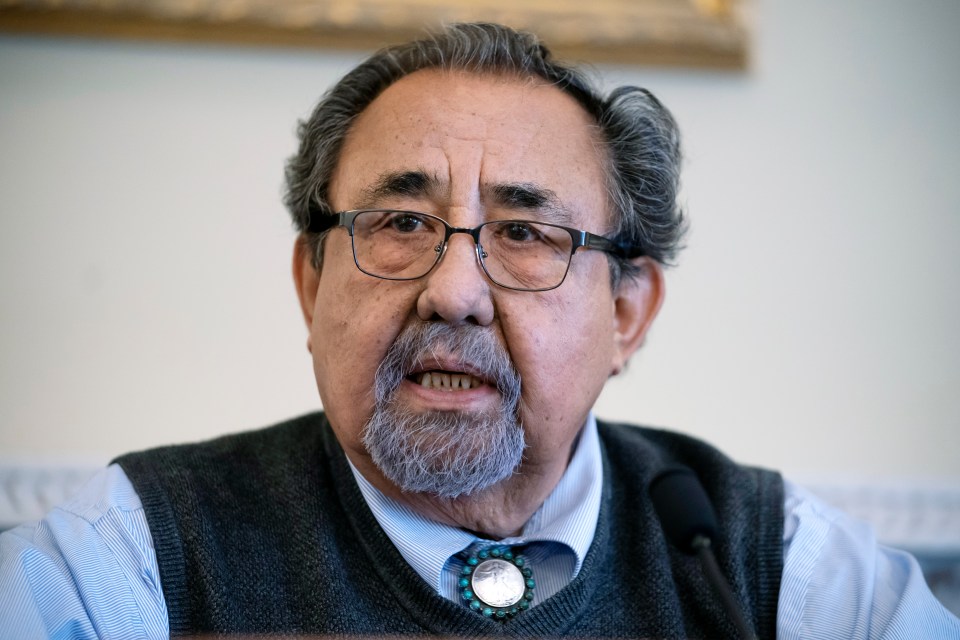 Portrait of Raul Grijalva, Chairman of the House Natural Resources Committee.