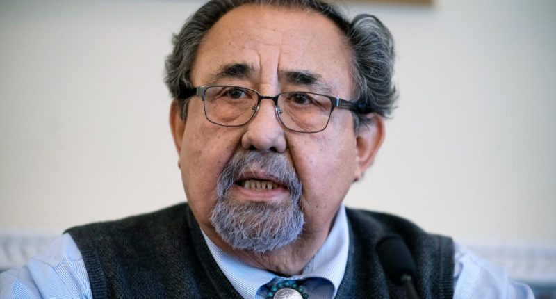Portrait of Raul Grijalva, Chairman of the House Natural Resources Committee.