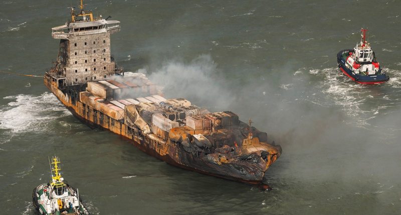 Detained captain of cargo ship that collided with US oil tanker is Russian national, ship owner says