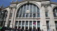 Gare du Nord train station in Paris, France.