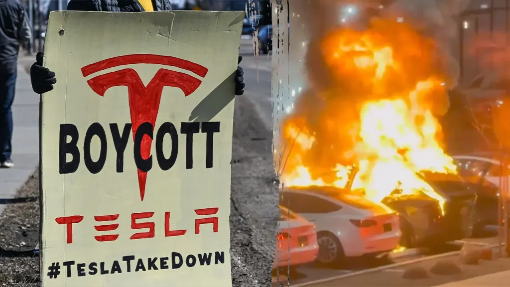 Feds on alert for Tesla 'Global Day of Action' after nationwide violence leads to arrests