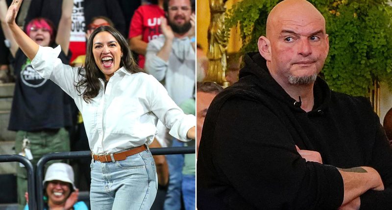 Fetterman's response to AOC after she said Dems must 'fight harder'