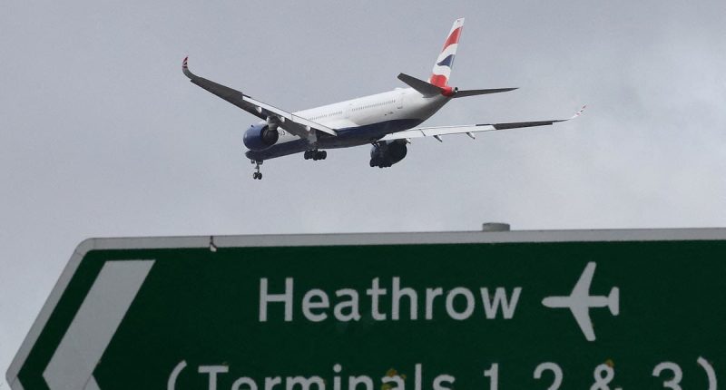 Flight chaos across the world with planes forced to divert or u-turn