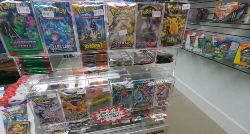 Florida man tries stealing $15K worth of Pokémon cards: deputies